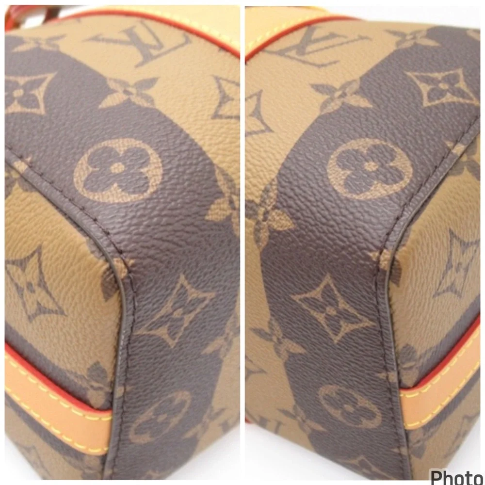 Auth LOUIS VUITTON X NIGO Reverse Monogram  City Keepall Bandouliere